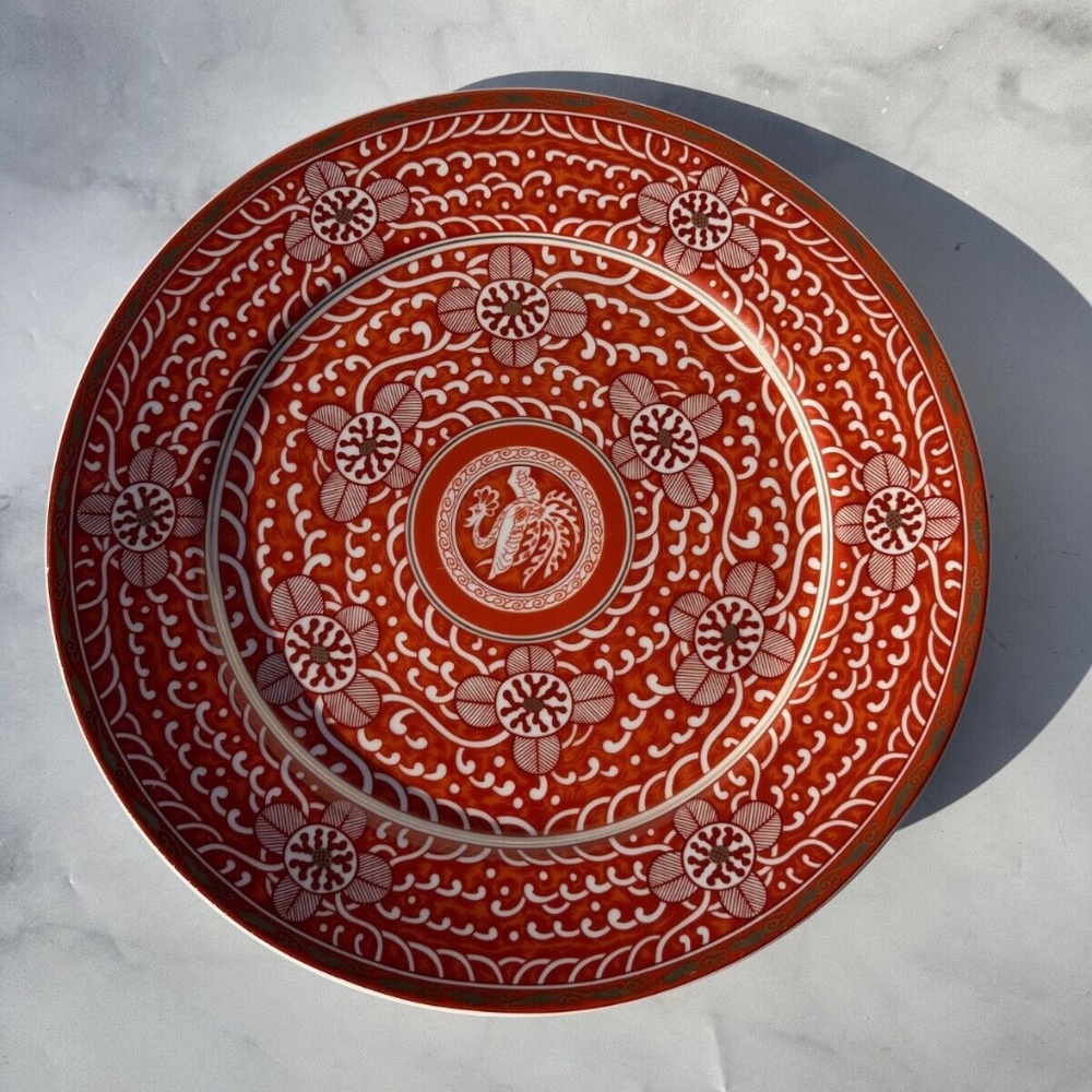 Imperial Brocade Georges Briard Serving Platter 12" Vintage 1960s